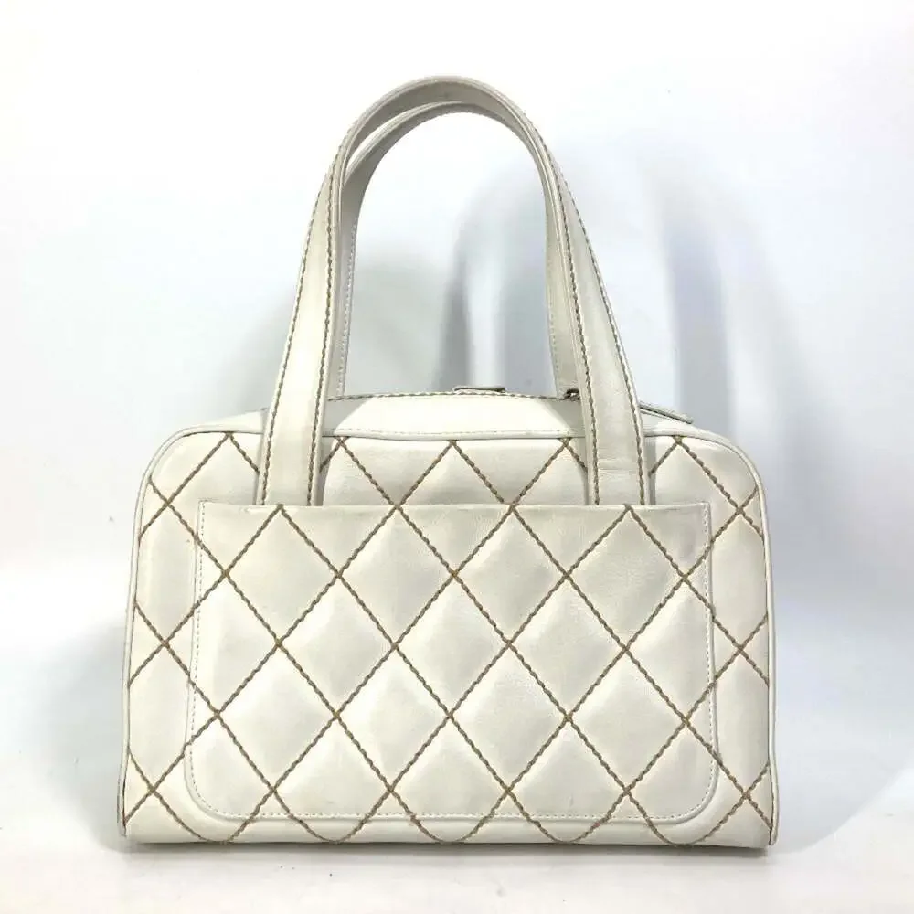 CHANEL Vintage White Bag